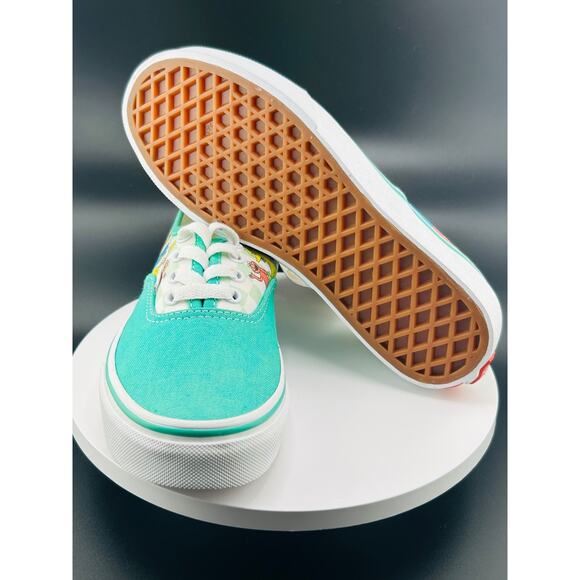 Vans X Sesame Lace Up Sneakers Shoes Sz 2 - Picture 1 of 7